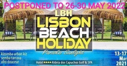 Cover Lisbon Beach Holiday *Pariskiz Sunlight* 13th-17th MAY 2021