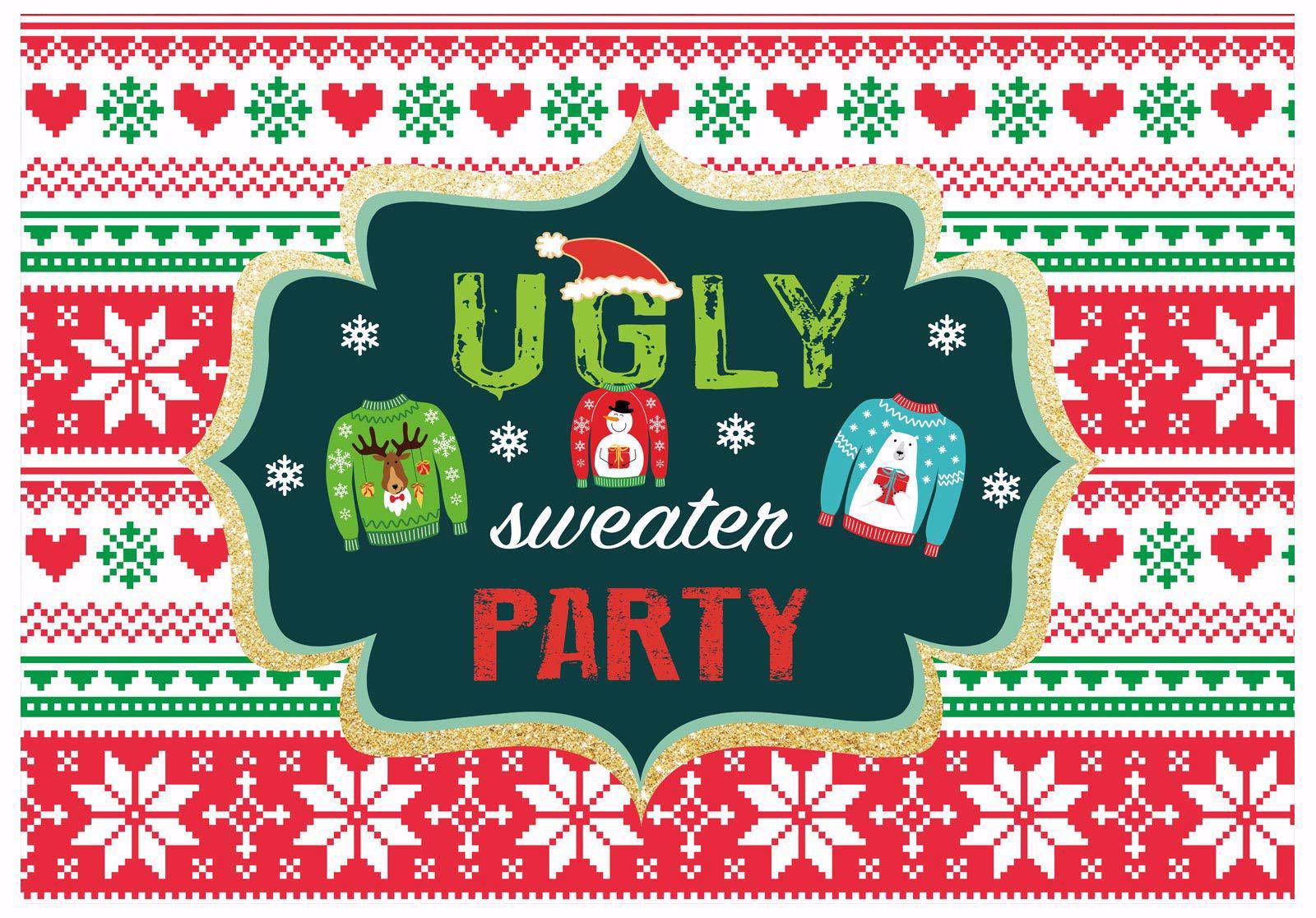 Cover Ugly Christmas Sweater Latin Night Atlanta @ Tonys Johns Creek Sat Dec 17, 2022