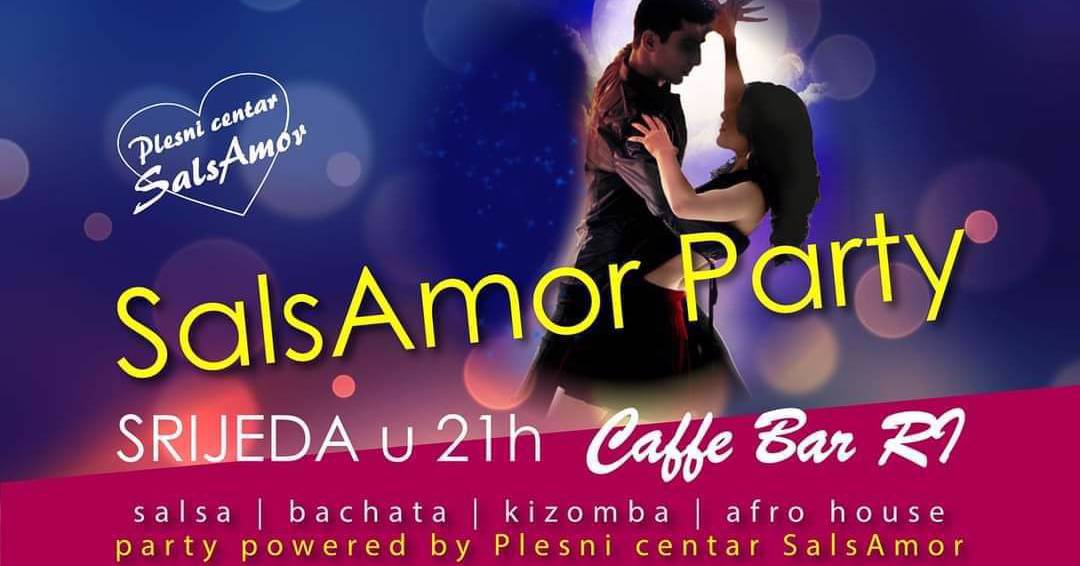 Cover SalsAmor Afro & Latin Party | Caffe Bar RI