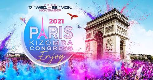 Cover Paris Kizomba Congress 2021