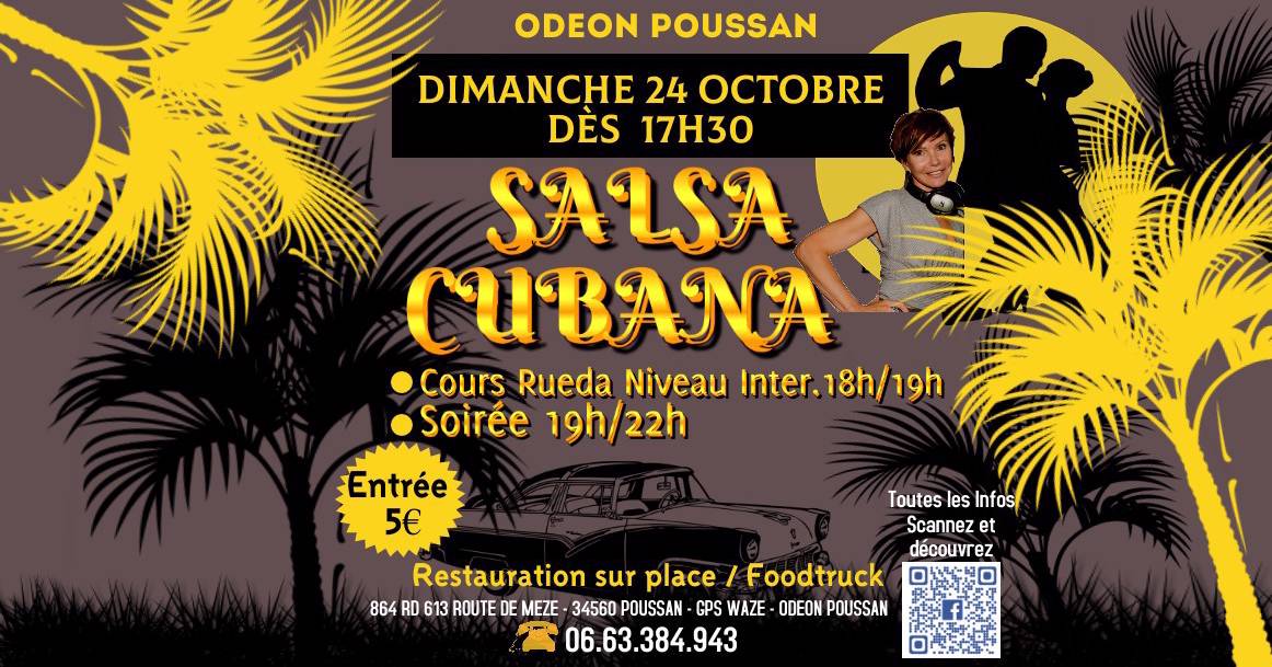 Cover Soirée Salsa Cubana à l'Odéon