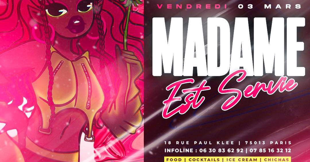 Cover Madame Est Servie !