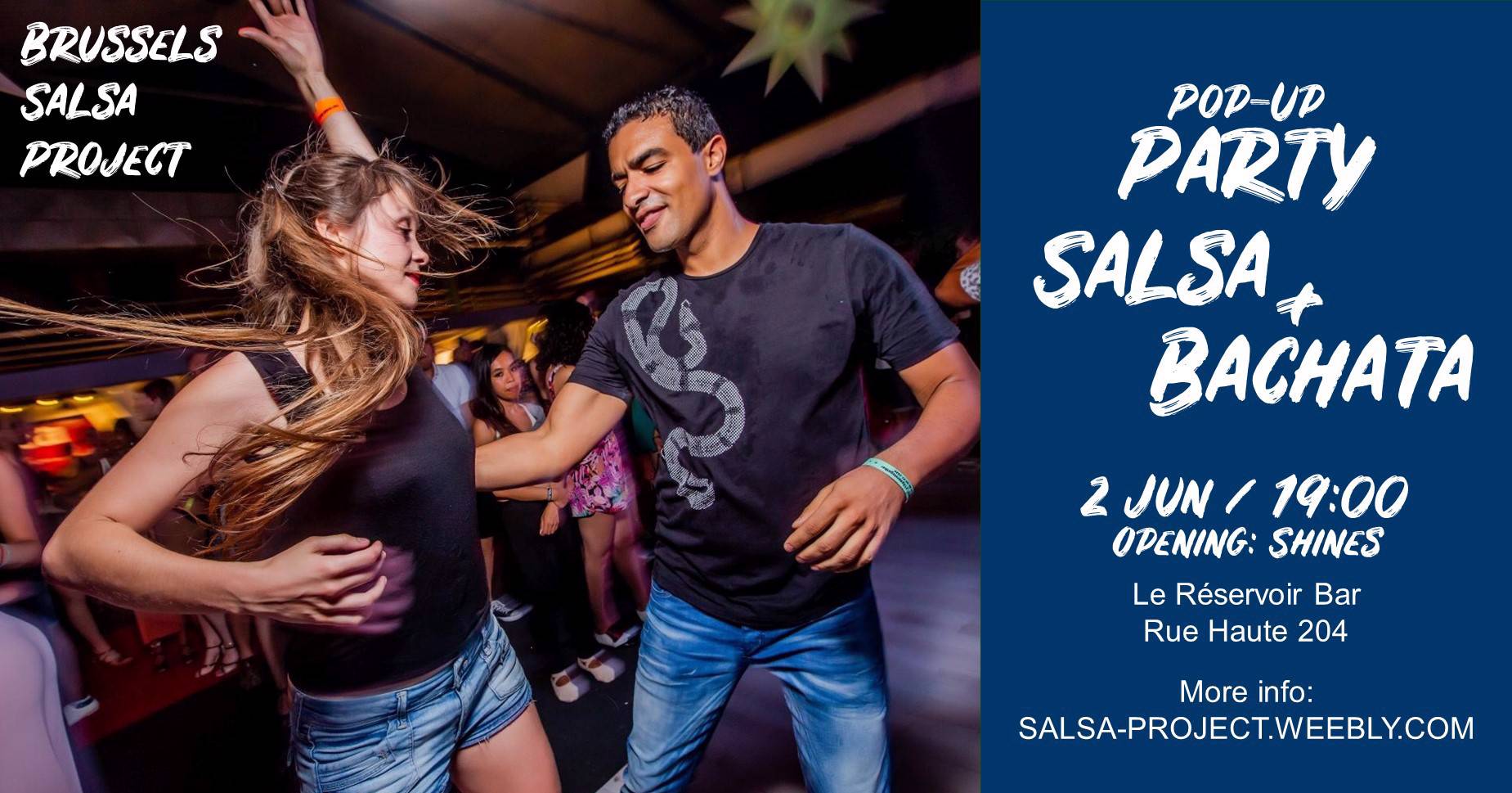 Cover Pop-up Salsa Party / Soirée Salsa Pop-up