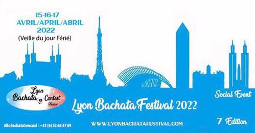 Cover Lyon Bachata Festival 15-16-17 Avril 2022 France