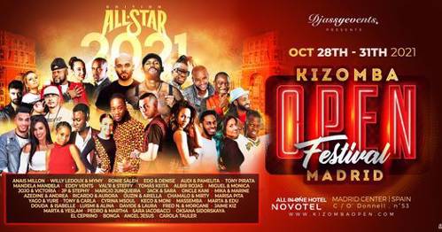 Cover Kizomba Open Festival 2021 All Star Edition