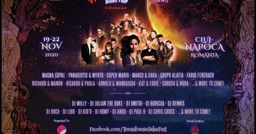 Cover 11th Transilvania Salsa Fest/ 19-22 Nov 2020