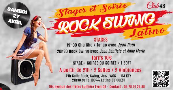 Cover Stages et Soirée Rock, Swing & Latino