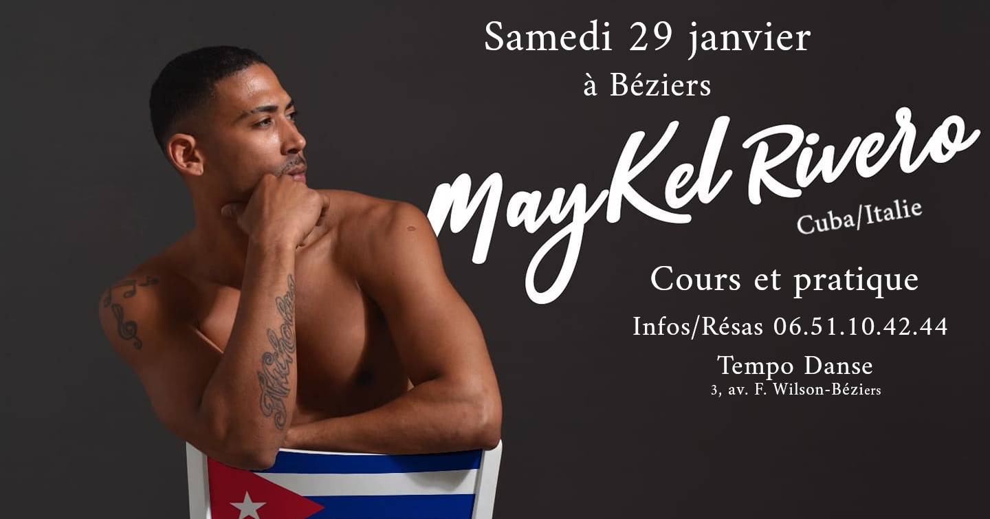 Cover Maykel Rivero à Béziers - Cours+Pratique