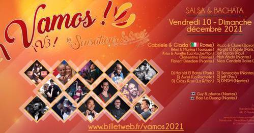Cover ¡Vamos! v3 Festival - Nantes by Sensations Latines