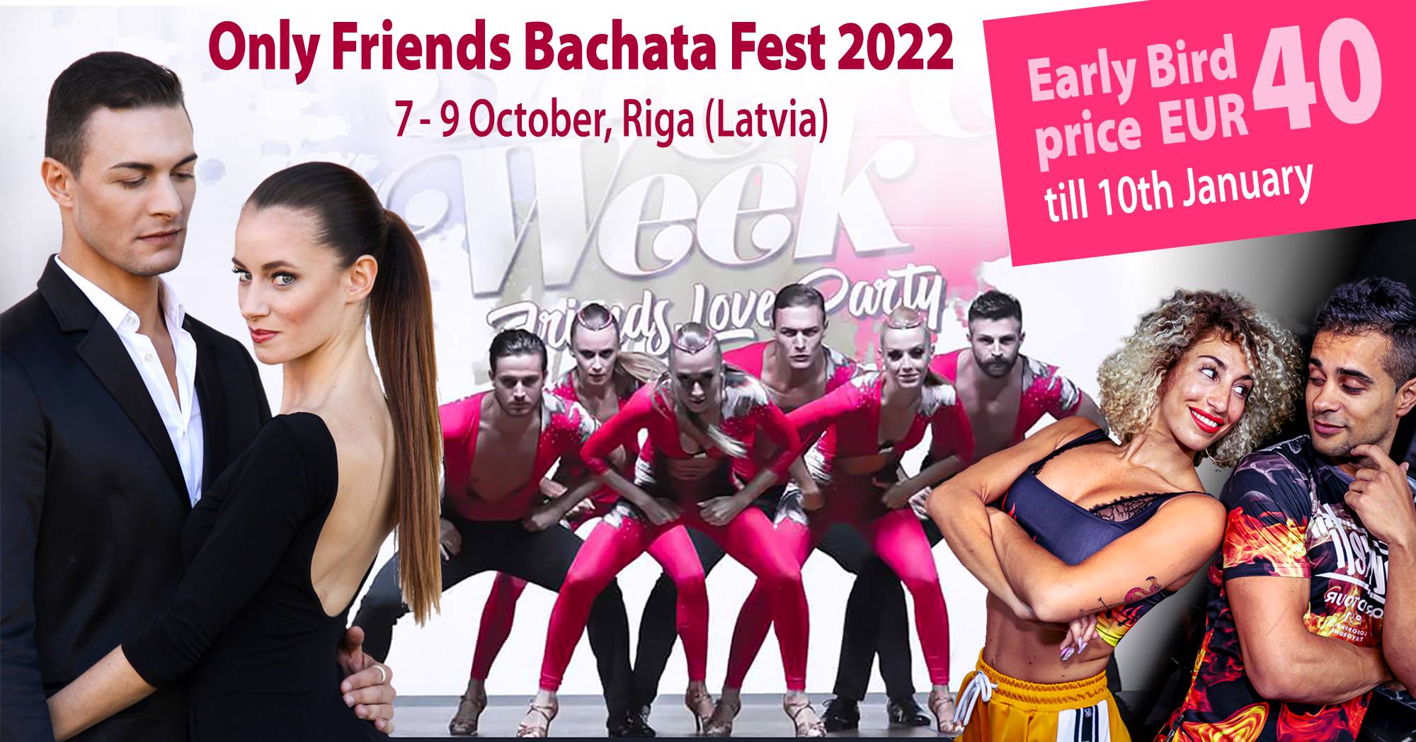Cover ONLY FRIENDS BACHATA FEST 2022
