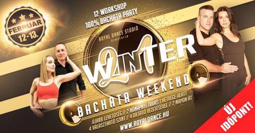 Cover 2IN1 WINTER BACHATA WEEKEND & Bachata Party Night