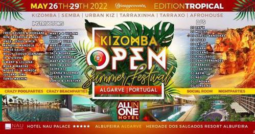 Cover Kizomba Open Summer Festival 2022 (Algarve-Portugal)