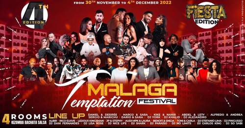 Cover Malaga Temptation Festival 2022 (Fiesta Edition )