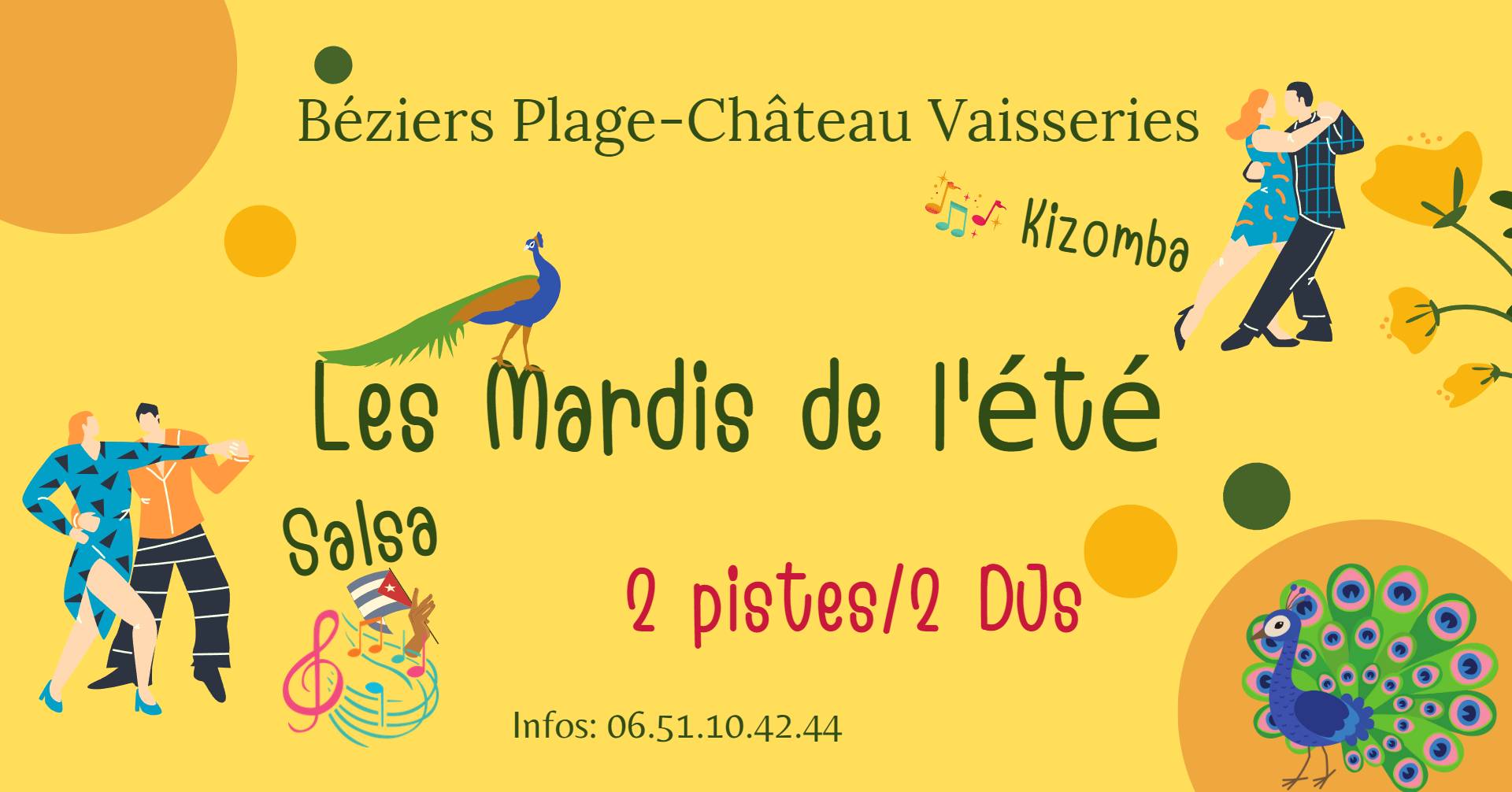 Cover Les Mardis Danse de l'été / Béziers Plage