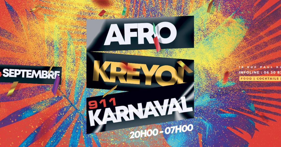 Cover Afro Kreyol 911 Karnaval !