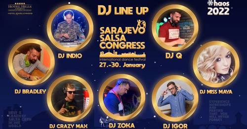 Cover 14th anniversary Sarajevo Salsa Congress