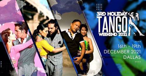 Cover 3er Holiday Tango Weekend 2021 FESTIVAL
