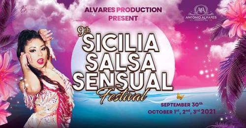 Cover 9th Sicilia Salsa Sensual Festival 2021