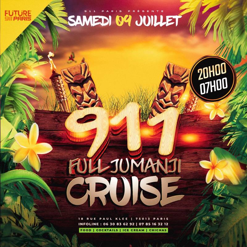 Cover 911 Full Jumanji Cruise !