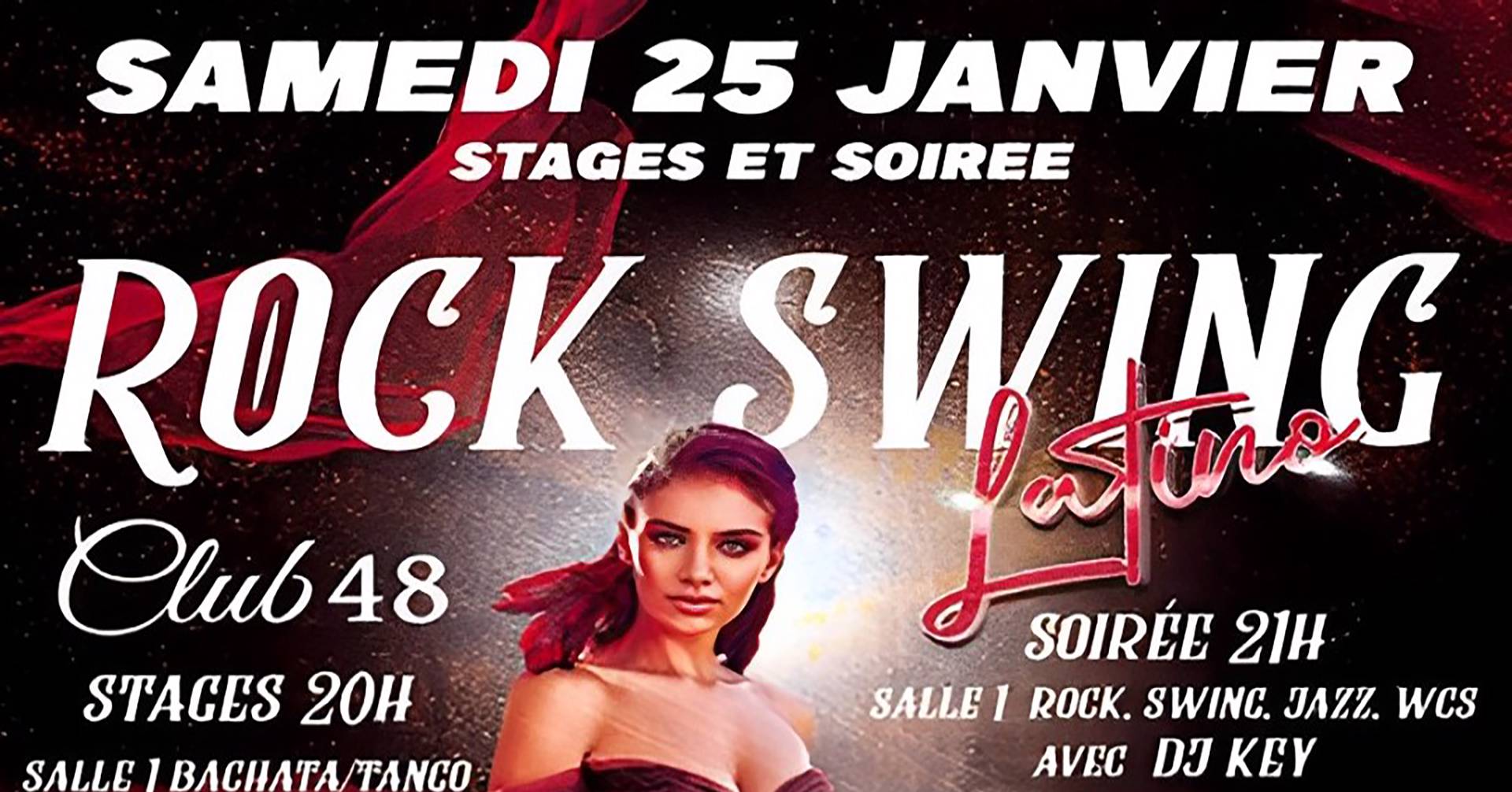 Cover Soirée Rock, Swing & Latino CLUB 48