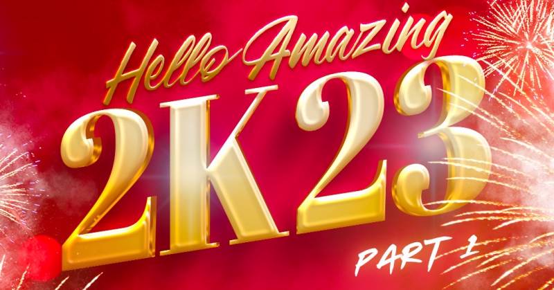 Cover Hello Amazing 2k23 - Part 1 !