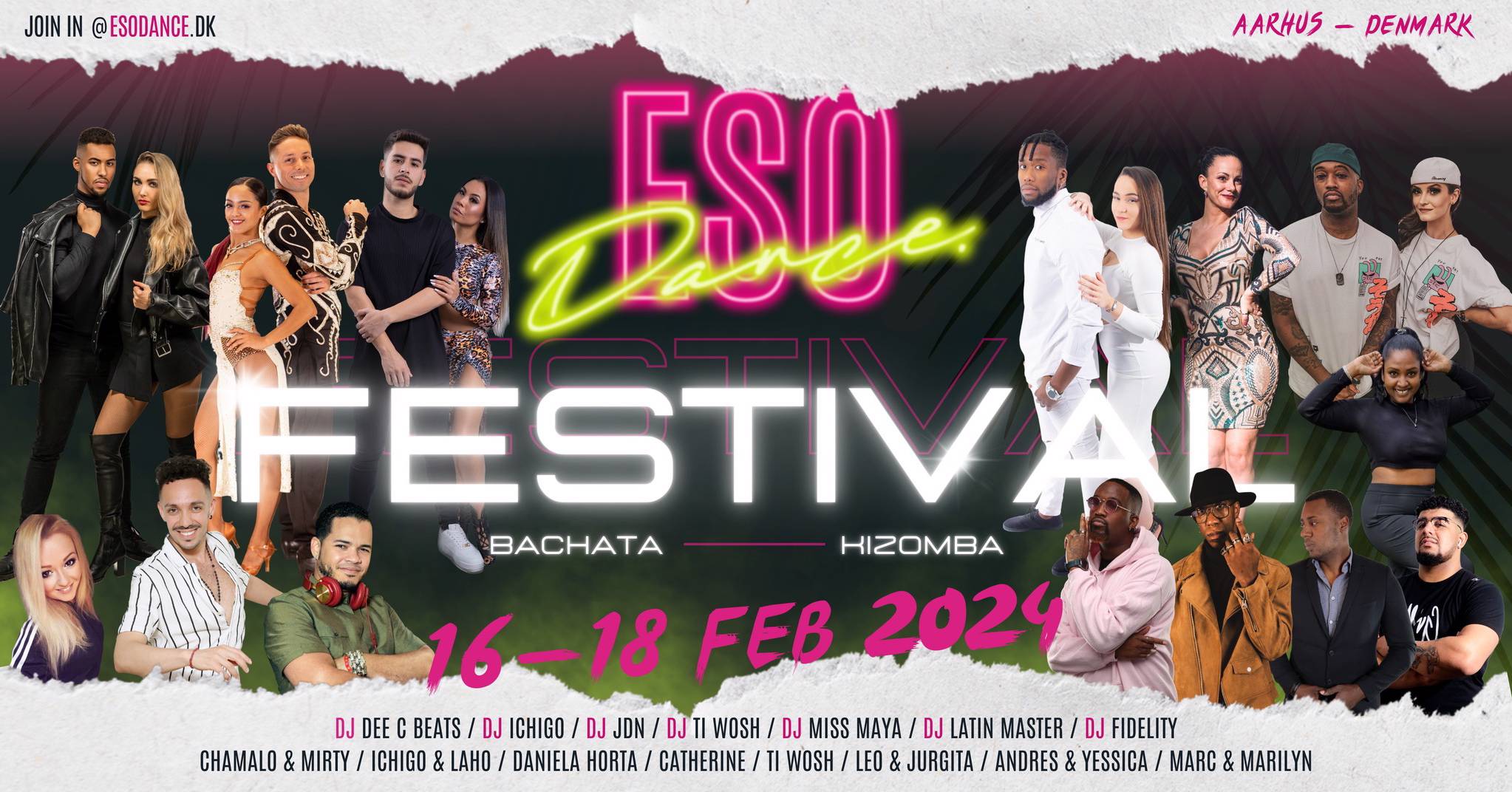 Cover Eso Dance Festival - Kizomba & Bachata