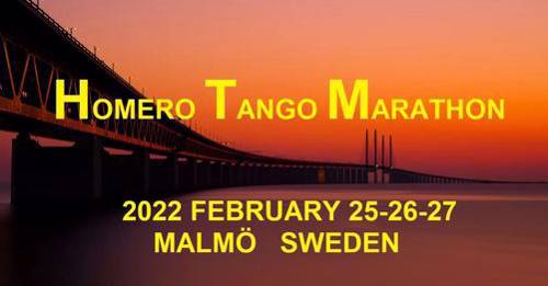 Cover HOMERO TANGO MARATHON - MALMÖ SWEDEN