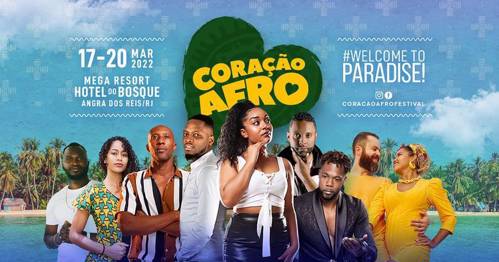 Cover Coração Afro 2022 | 17-20 Mar | Festival Internacional de Kizomba