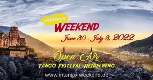 Cover Open Air Tango Festival Heidelberg 2022
