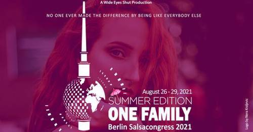 Cover Berlin Salsacongress One Family Summer Edition 2021