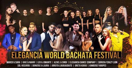 Cover Elegancia World Bachata Festival 2021