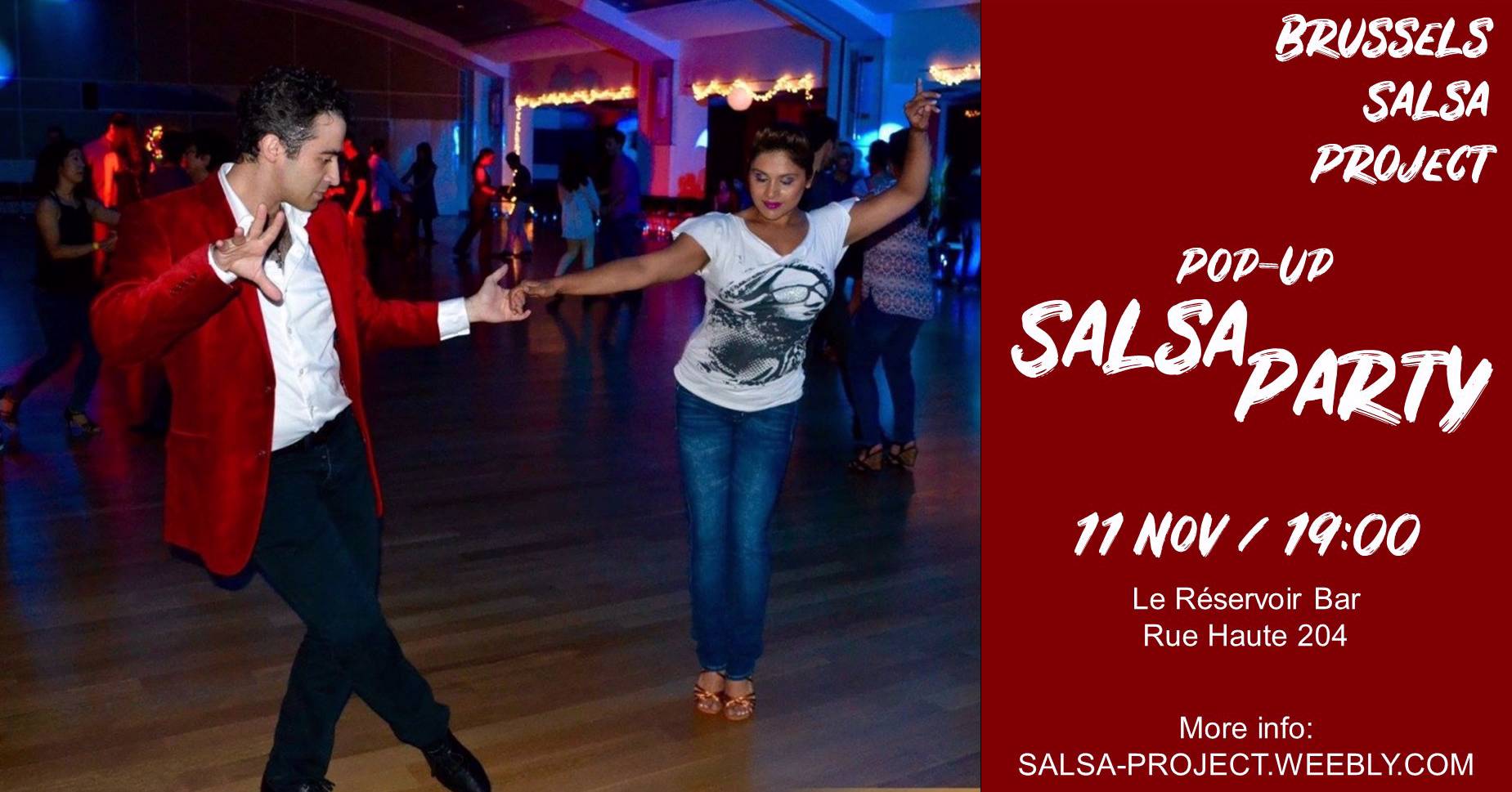 Cover Pop-up Salsa Party / Soirée Salsa Pop-up