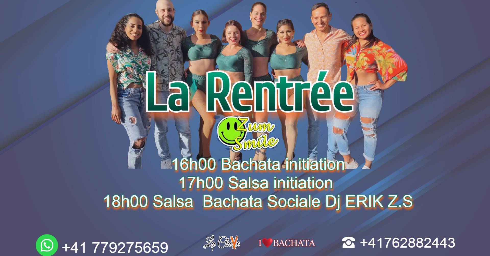 Cover la rentrée, Salsa bachata