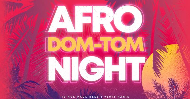 Cover L'Afro Dom-Tom Night !