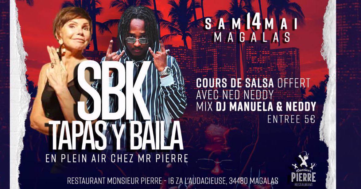 Cover Samedi 14 mai ✨Tapas Y Baila✨