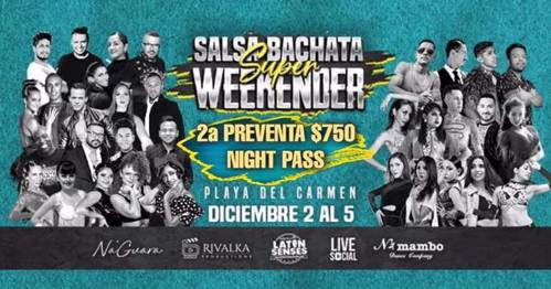 Cover Salsa Bachata Súper Weekender