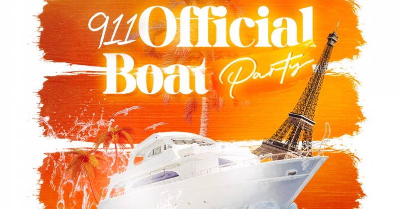 Cover 911 Official Boat Party !