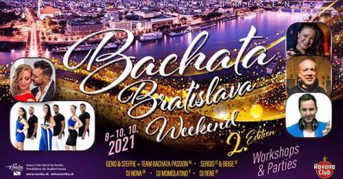 Cover Bachata Bratislava Weekend 2021