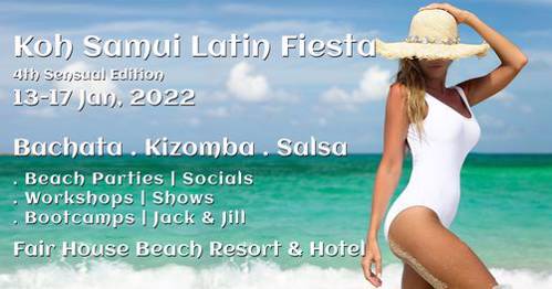 Cover KSLF 2022 : Koh Samui Latin Fiesta (4th Sensual Edition)