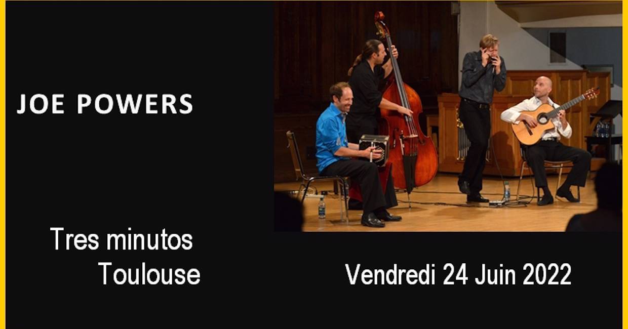 Cover Milonga-Concert avec Joe Powers