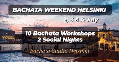 Cover Bachata Weekend Helsinki &quot;Summer Edition&quot;