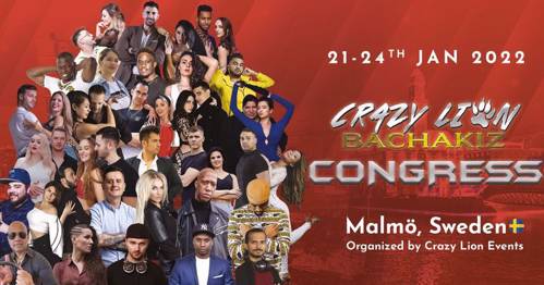 Cover Crazy Lion BachaKiz Congress 20-23rd Jan 2023
