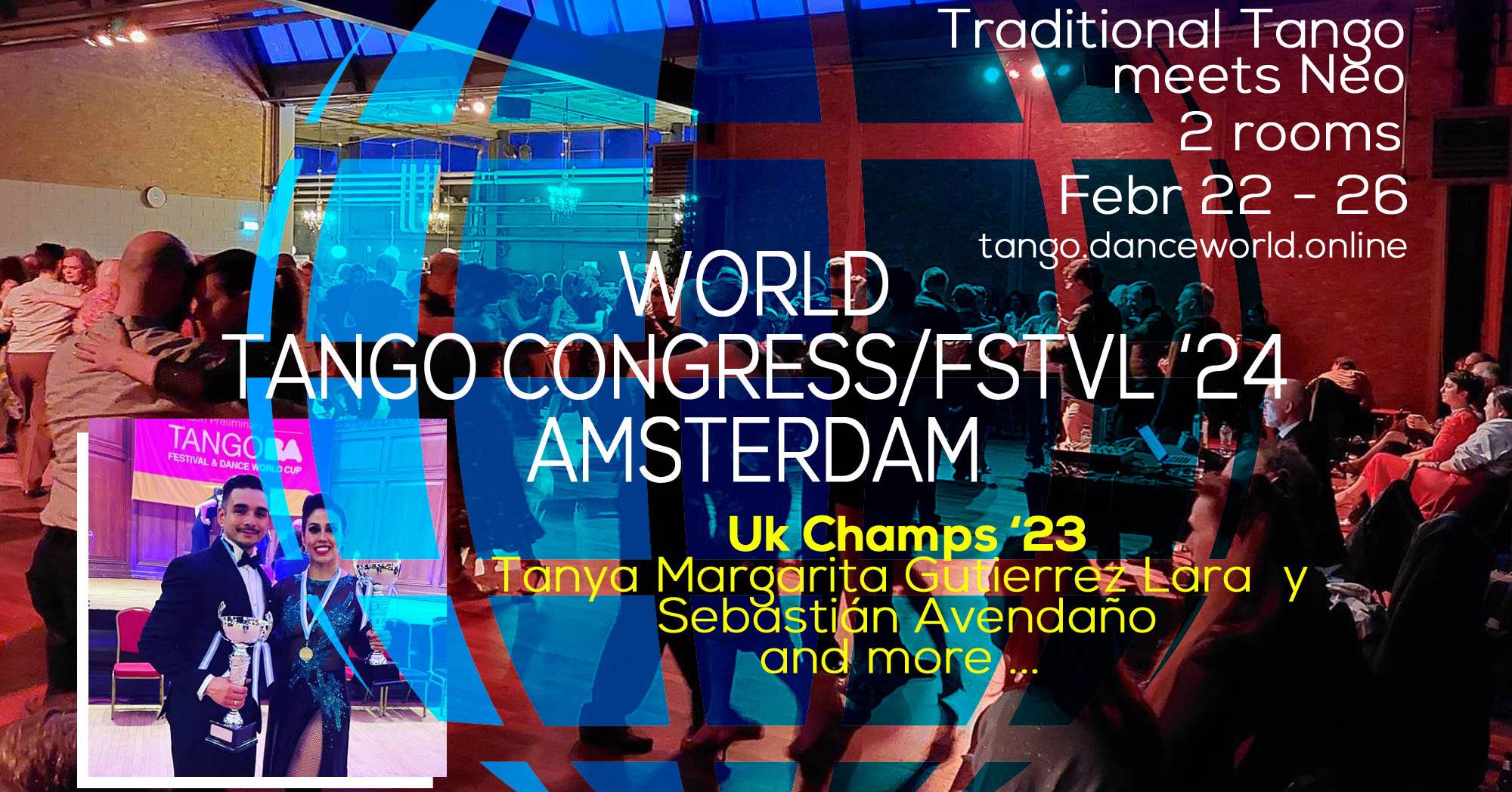 Cover World Tango Congress/ fstvl '24 Amsterdam