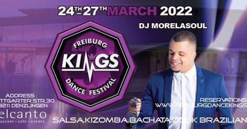 Cover Freiburg Dance Kings Festival,Salsa,Kizomba,Bachata,Brazilian Zouk
