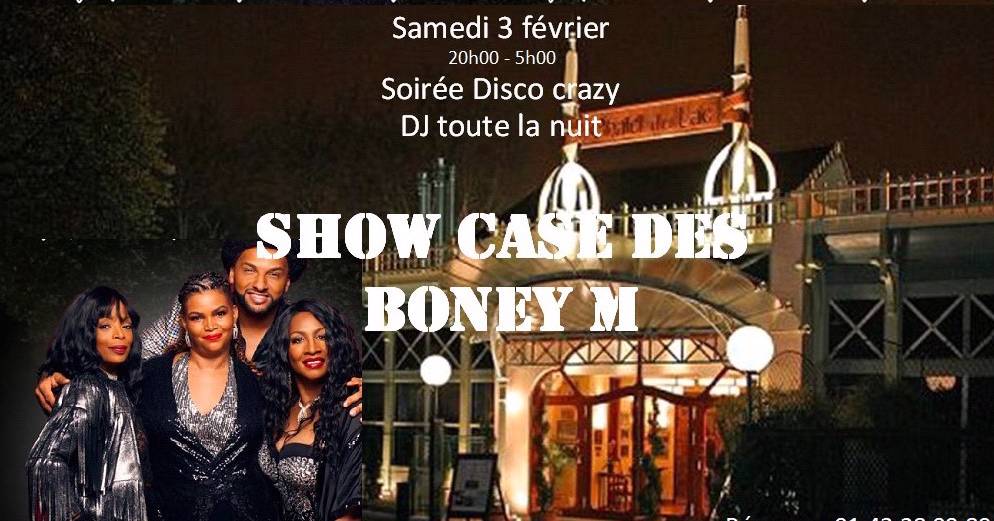 Cover SOIRÉE DISCO CRAZY & SHOW CASE BONEY M