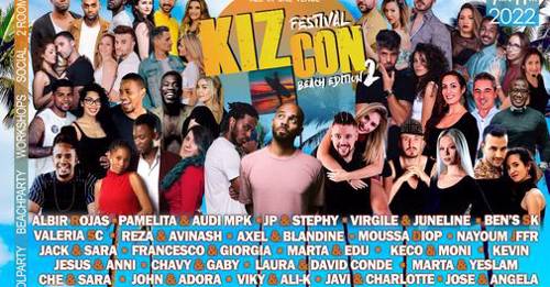 Cover KIZCON 2022 - Beach Edition 2 Kizomba Festival
