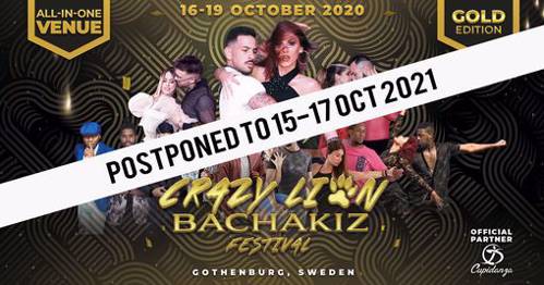 Cover Crazy Lion BachaKiz Festival 4th GOLD Edition, 15-17 Oct 2021