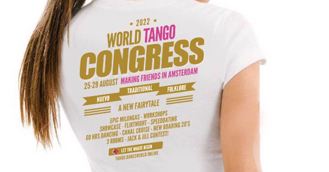 Cover World Tango Congress '22 Amsterdam